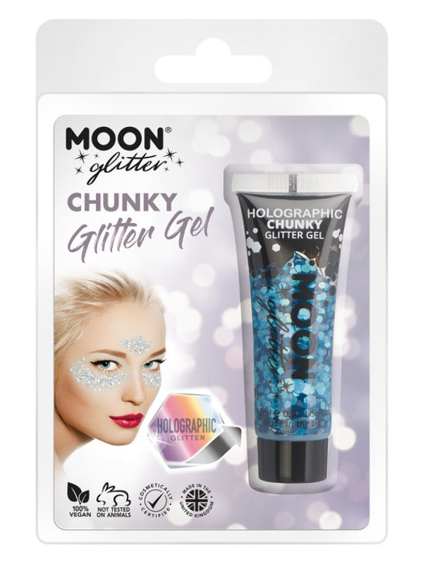 Moon Glitter Holographic Chunky Glitter Gel Dress Loud