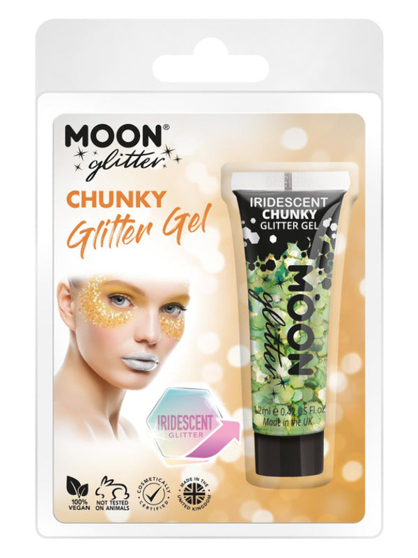Moon Glitter Iridescent Chunky Glitter Gel Dress Loud