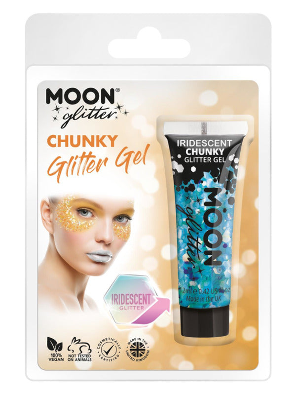 Moon Glitter Iridescent Chunky Glitter Gel Dress Loud