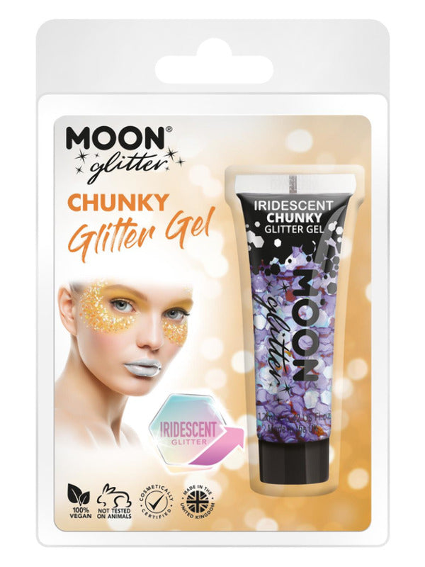 Moon Glitter Iridescent Chunky Glitter Gel Dress Loud