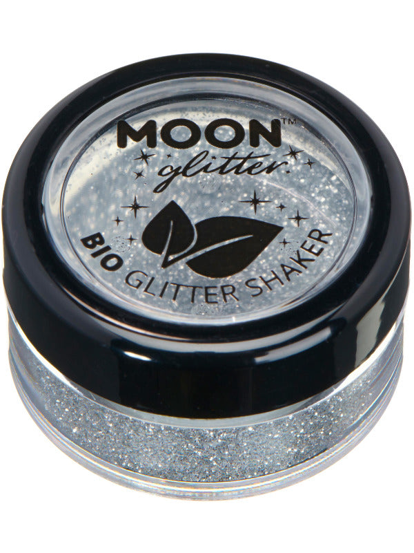 Moon Glitter Bio Glitter Shakers, Silver Dress Loud