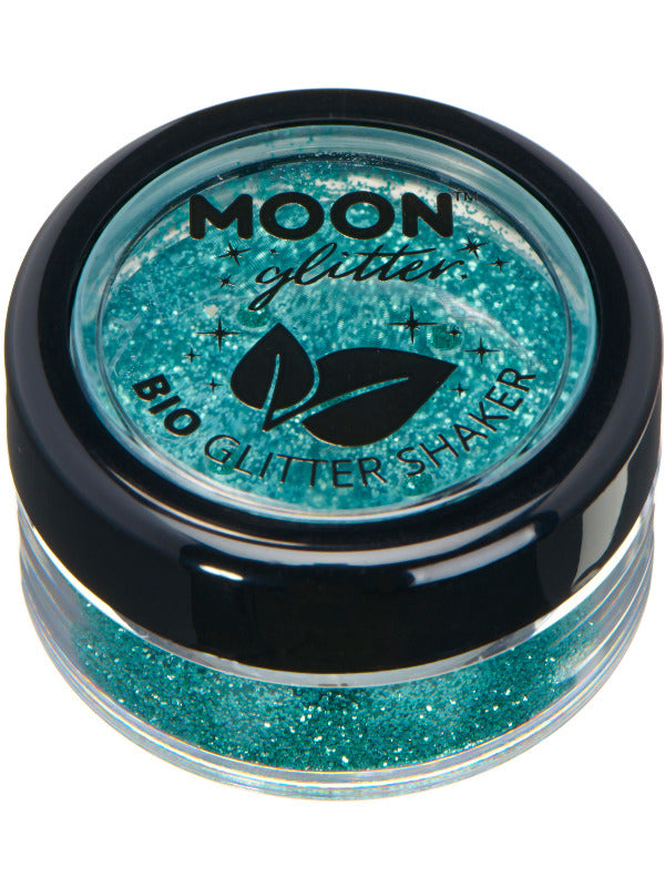 Moon Glitter Bio Glitter Shakers, Turquoise Dress Loud