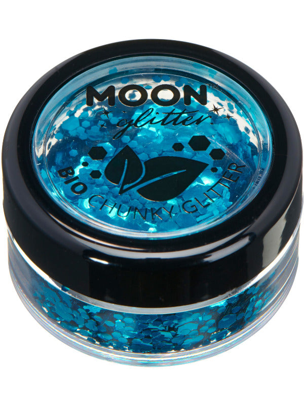 Moon Glitter Bio Chunky Glitter, Blue Dress Loud