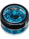 Moon Glitter Bio Chunky Glitter, Blue