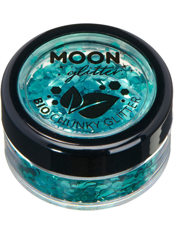 Moon Glitter Bio Chunky Glitter, Turquoise Dress Loud