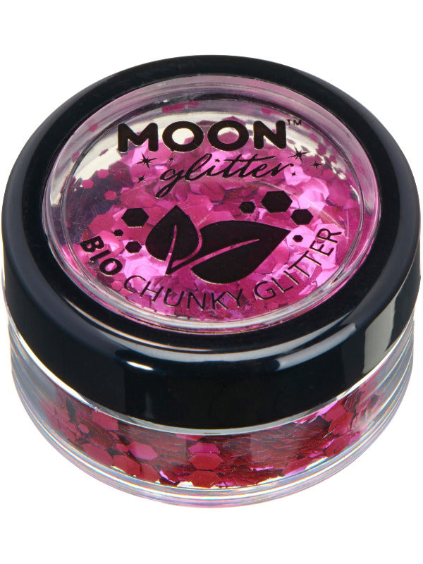 Moon Glitter Bio Chunky Glitter, Pink Dress Loud
