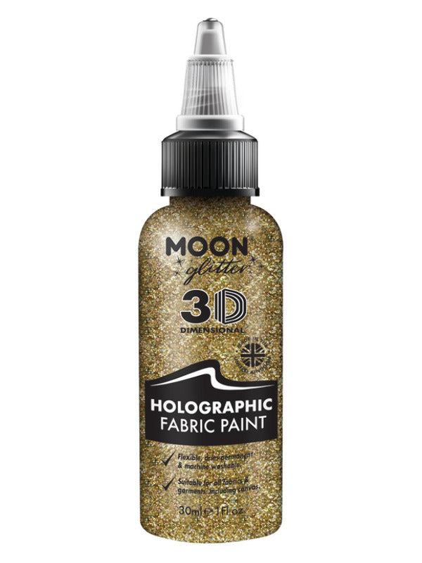 Moon Glitter Holographic Glitter Fabric Paint Dress Loud