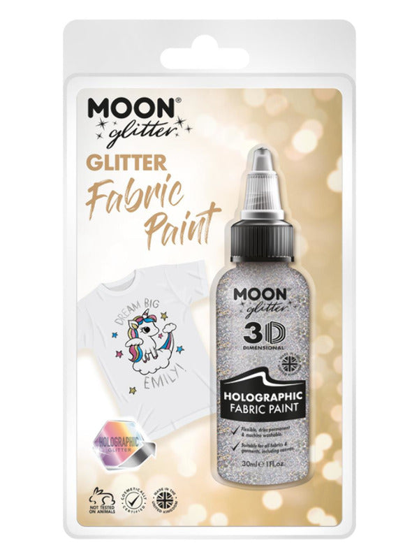 Moon Glitter Holographic Glitter Fabric Paint Dress Loud