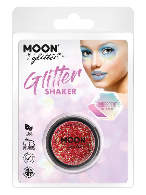 Moon Glitter Iridescent Glitter Shakers, Cherry Dress Loud