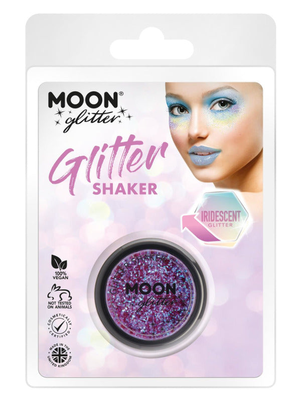 Moon Glitter iridescent Glitter Shakers, Purple Dress Loud