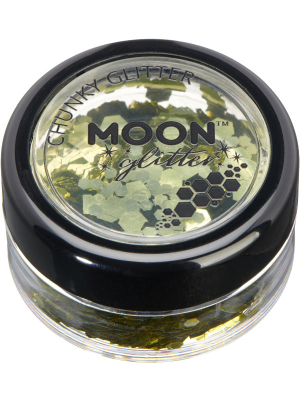 Moon Glitter Classic Chunky Glitter, Gold Dress Loud