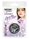 Moon Glitter Classic Chunky Glitter, Silver