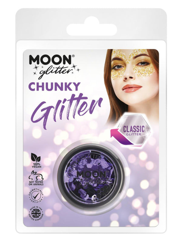 Moon Glitter Classic Chunky Glitter Dress Loud