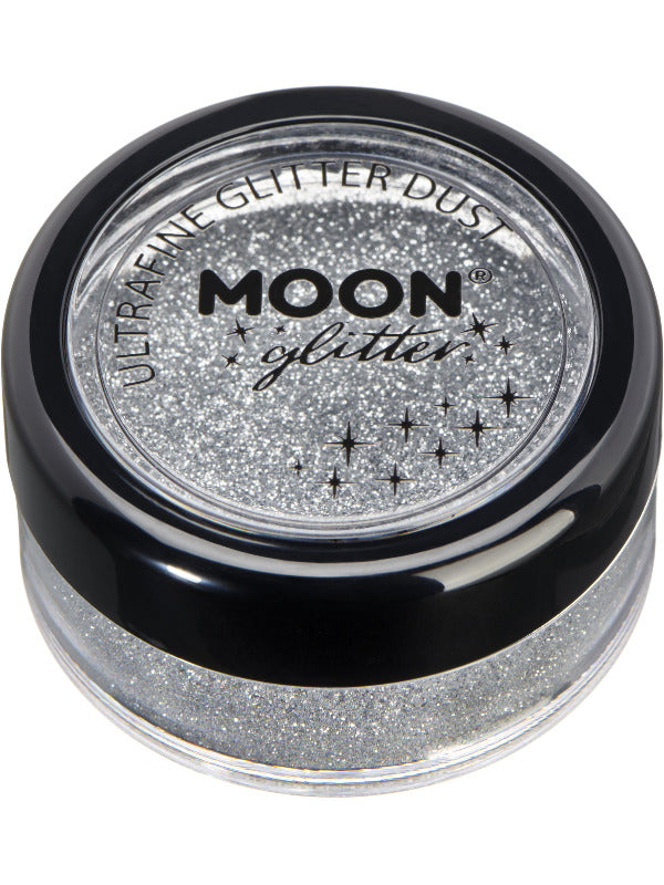 Moon Glitter Classic Ultrafine Glitter Dust, Silve Dress Loud