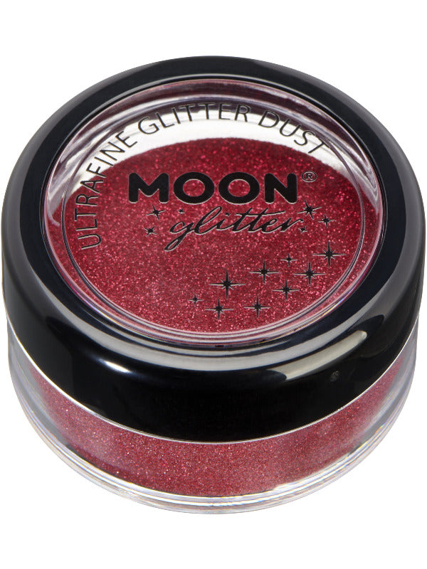 Moon Glitter Classic Ultrafine Glitter Dust, Red Dress Loud