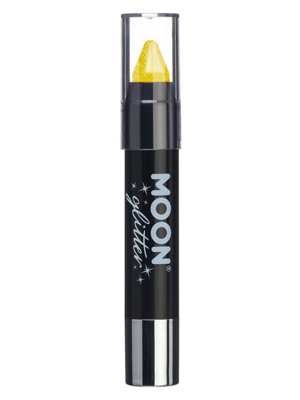 Moon Glitter Iridescent Body Crayons, Yellow Dress Loud