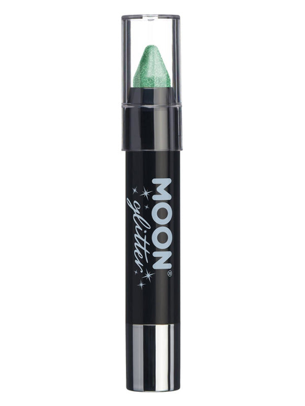 Moon Glitter Iridescent Body Crayons, Green Dress Loud