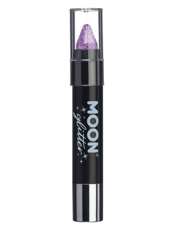 Moon Glitter Iridescent Body Crayons, Purple Dress Loud
