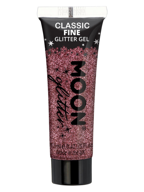 Moon Glitter Classic Fine Glitter Gel, Pink Dress Loud