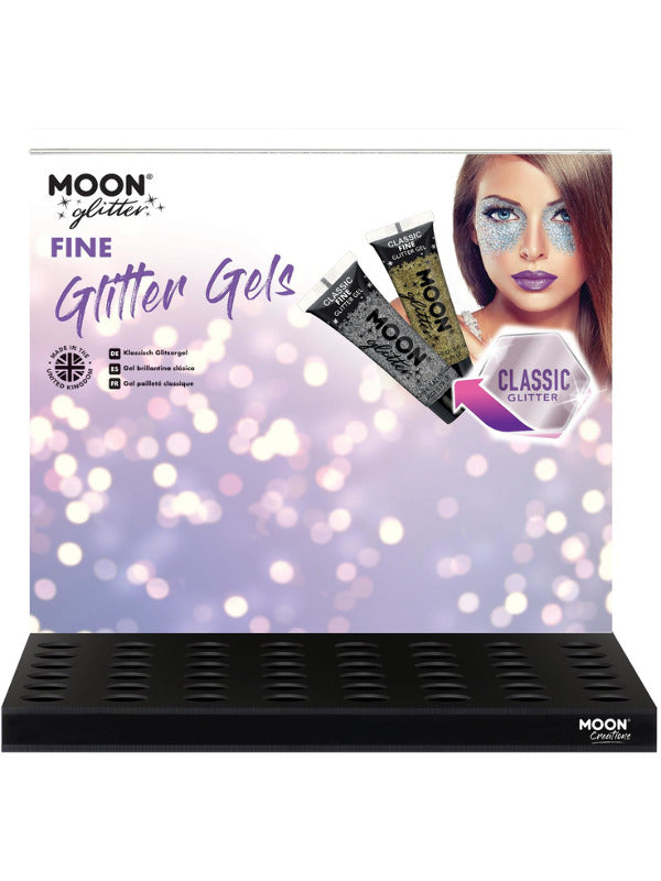 Moon Glitter Classic Fine Glitter Gel, Dress Loud
