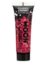 Moon Glitter Classic Chunky Glitter Gel, Red