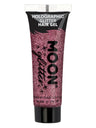 Moon Glitter Holographic Glitter Hair Gel, Pink
