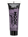 Moon Glitter Holographic Glitter Hair Gel, Purple