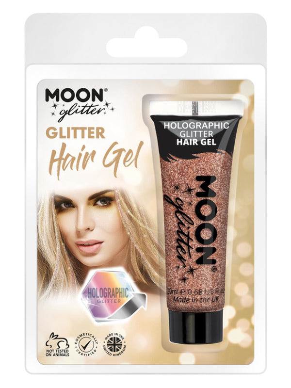 Moon Glitter Holographic Glitter Hair Gel Dress Loud
