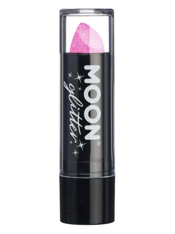Moon Glitter Iridescent Glitter Lipstick, Pink Dress Loud