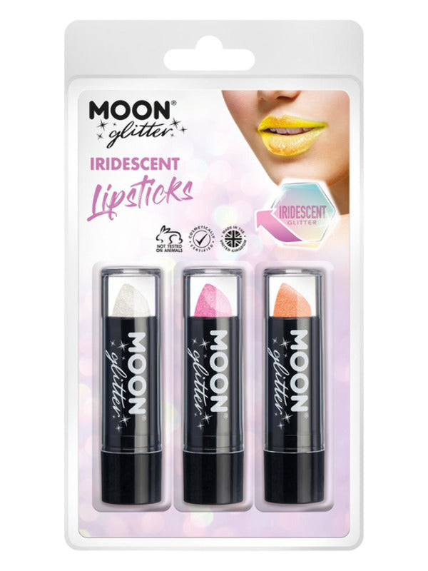 Moon Glitter Iridescent Glitter Lipstick, Dress Loud