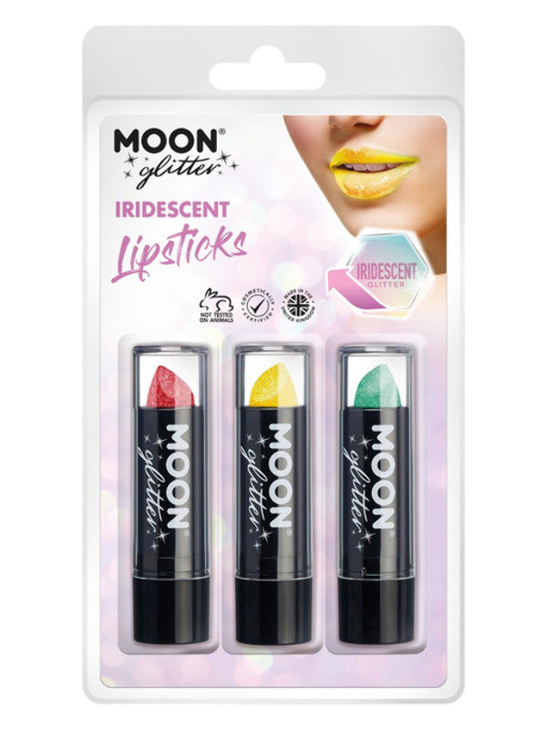 Moon Glitter Iridescent Glitter Lipstick, Dress Loud