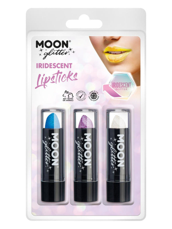 Moon Glitter Iridescent Glitter Lipstick, Dress Loud