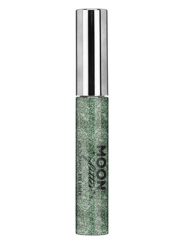 Moon Glitter Holographic Glitter Eye Liner, Green Dress Loud