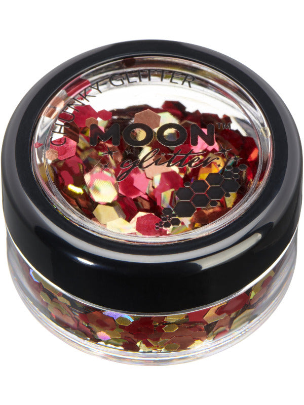 Moon Glitter Mystic Chunky Glitter, Mixed Colours Dress Loud
