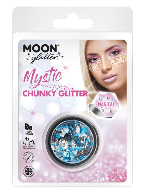 Moon Glitter Mystic Chunky Glitter, Mixed Colours Dress Loud