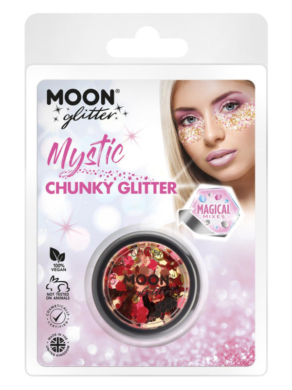 Moon Glitter Mystic Chunky Glitter, Mixed Colours Dress Loud