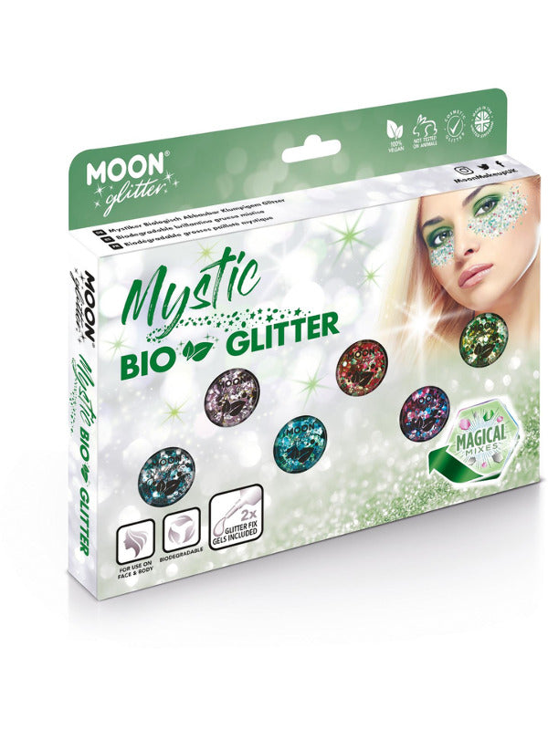 Moon Glitter Mystic Bio Chunky Glitter, Assorted Dress Loud