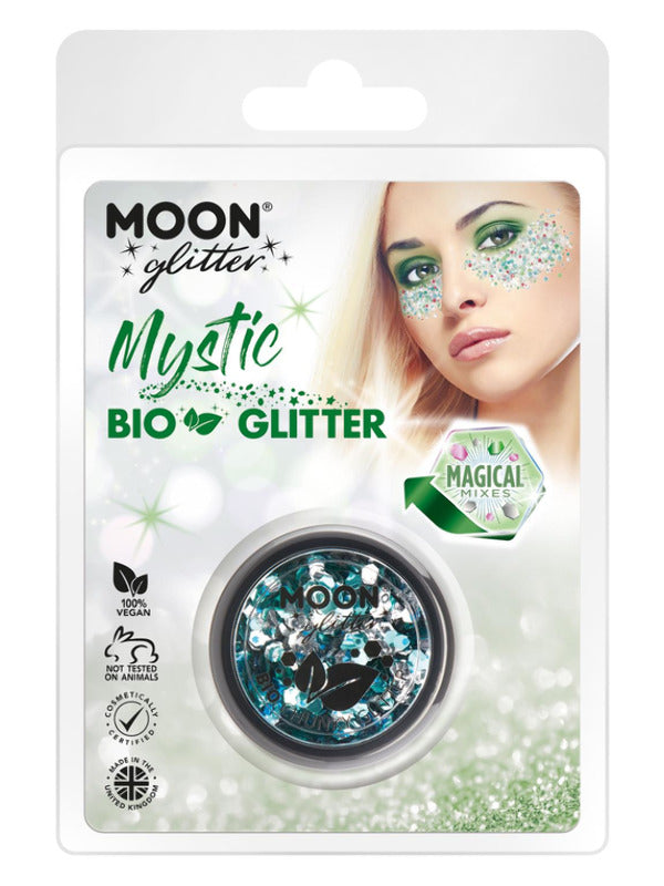 Moon Glitter Mystic Bio Chunky Glitter, Clamshell Dress Loud