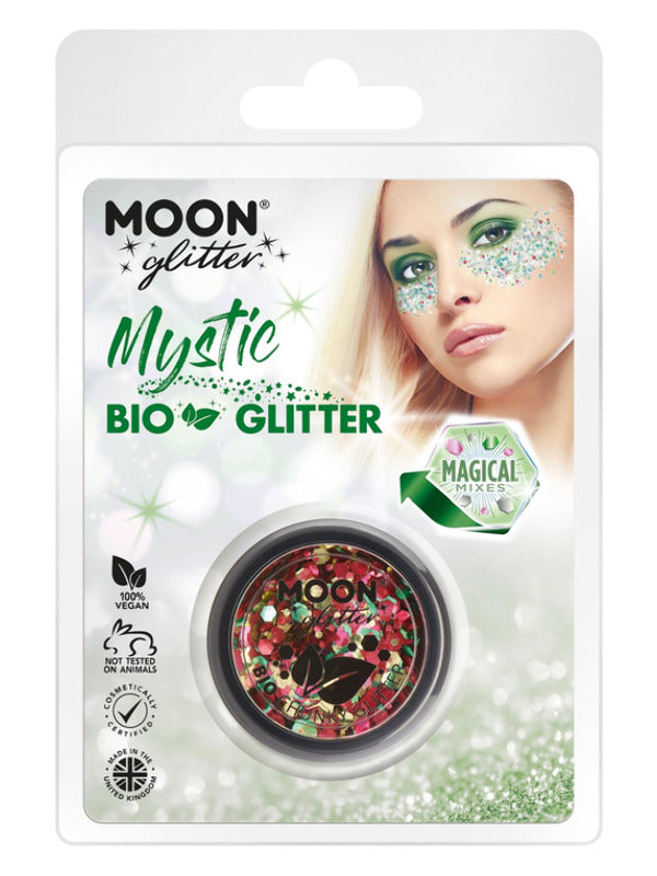 Moon Glitter Mystic Bio Chunky Glitter, Clamshell Dress Loud