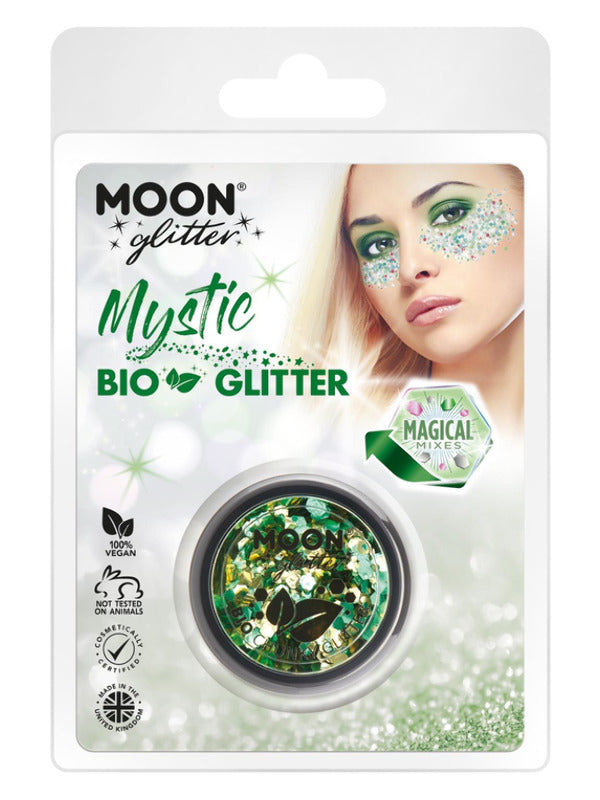 Moon Glitter Mystic Bio Chunky Glitter, Clamshell Dress Loud