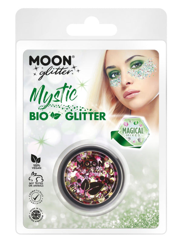 Moon Glitter Mystic Bio Chunky Glitter, Clamshell Dress Loud