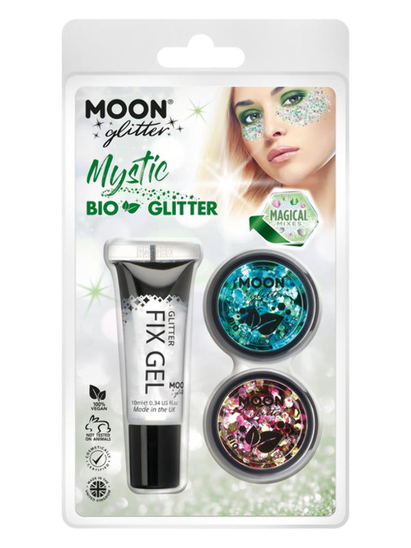 Moon Glitter Mystic Bio Chunky Glitter, Clamshell Dress Loud