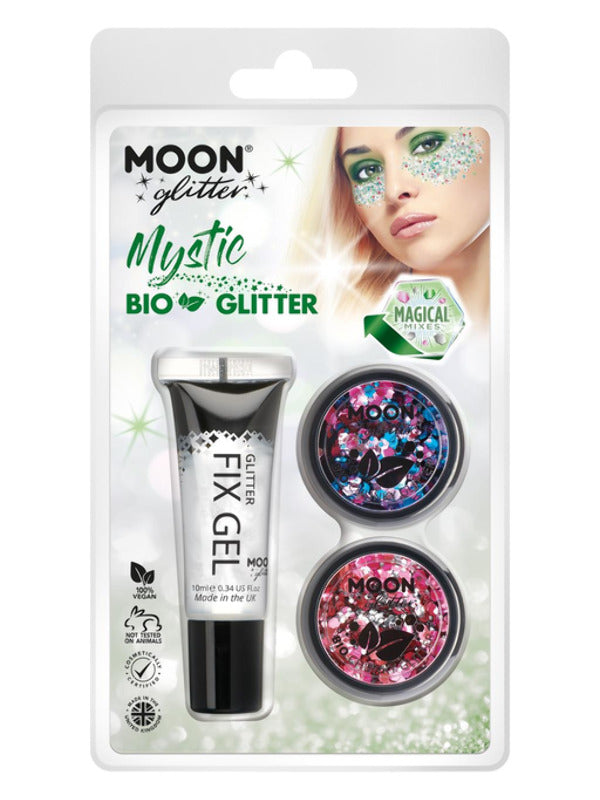 Moon Glitter Mystic Bio Chunky Glitter, Clamshell Dress Loud