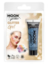Moon Glitter Holographic Fine Glitter Gel, Blue