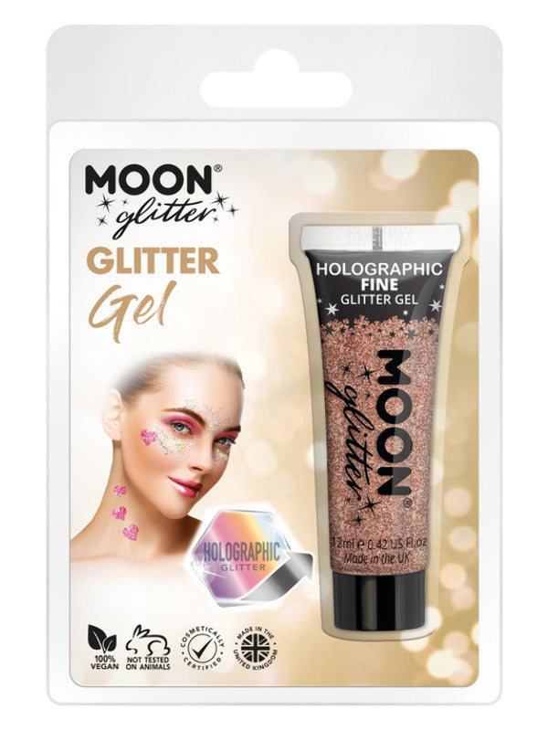 Moon Glitter Holographic Fine Glitter Gel Dress Loud