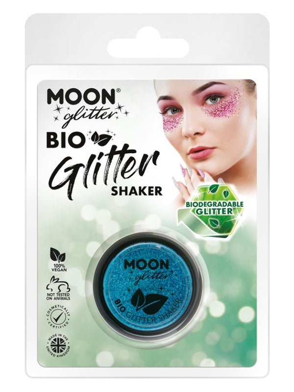 Moon Glitter Bio Glitter Shakers, Blue Dress Loud