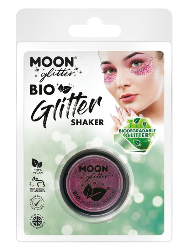 Moon Glitter Bio Glitter Shakers, Dark Rose Dress Loud
