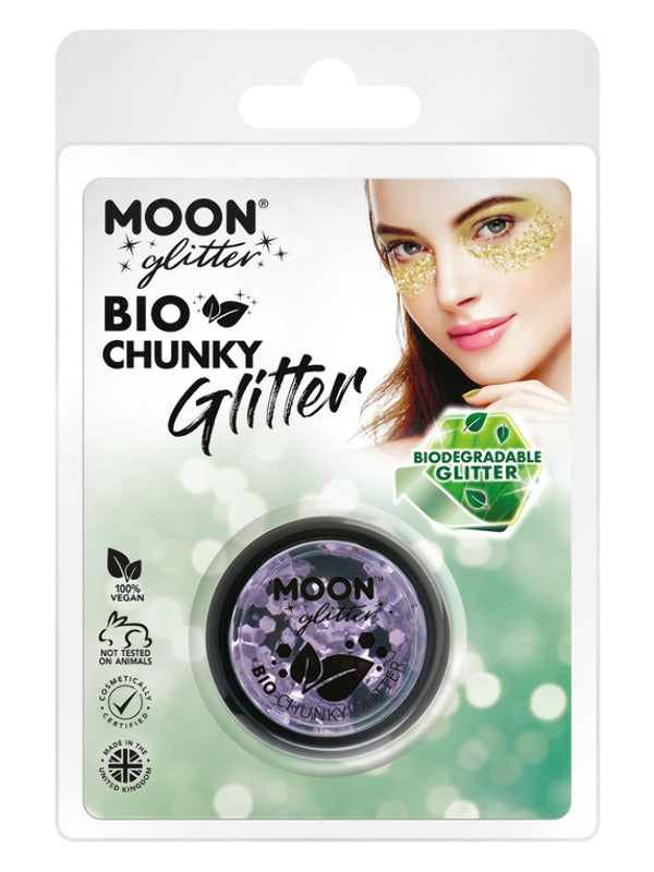 Moon Glitter Bio Chunky Glitter, Lavender Dress Loud