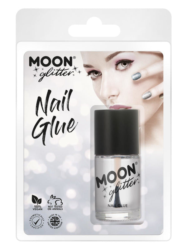 Moon Glitter Nail Glue, Clear Dress Loud