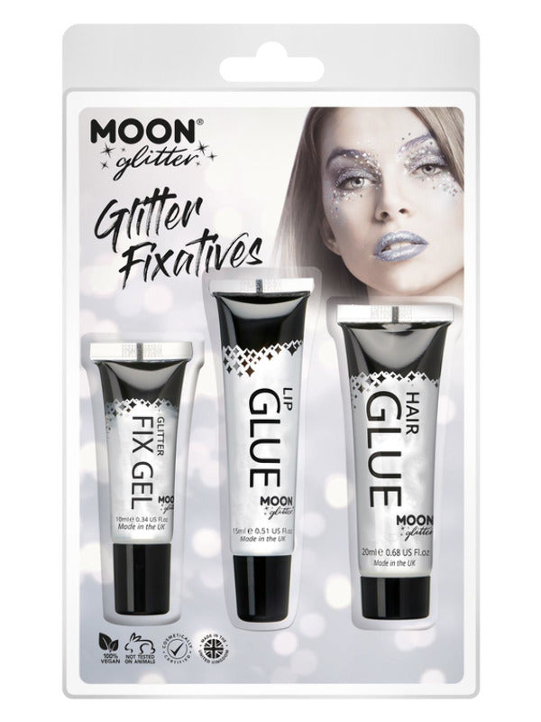 Moon Glitter Fix Gel, Clear Dress Loud